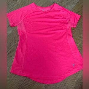 Hot PINK Semi-Fitted Active OLD NAVY T-shirt